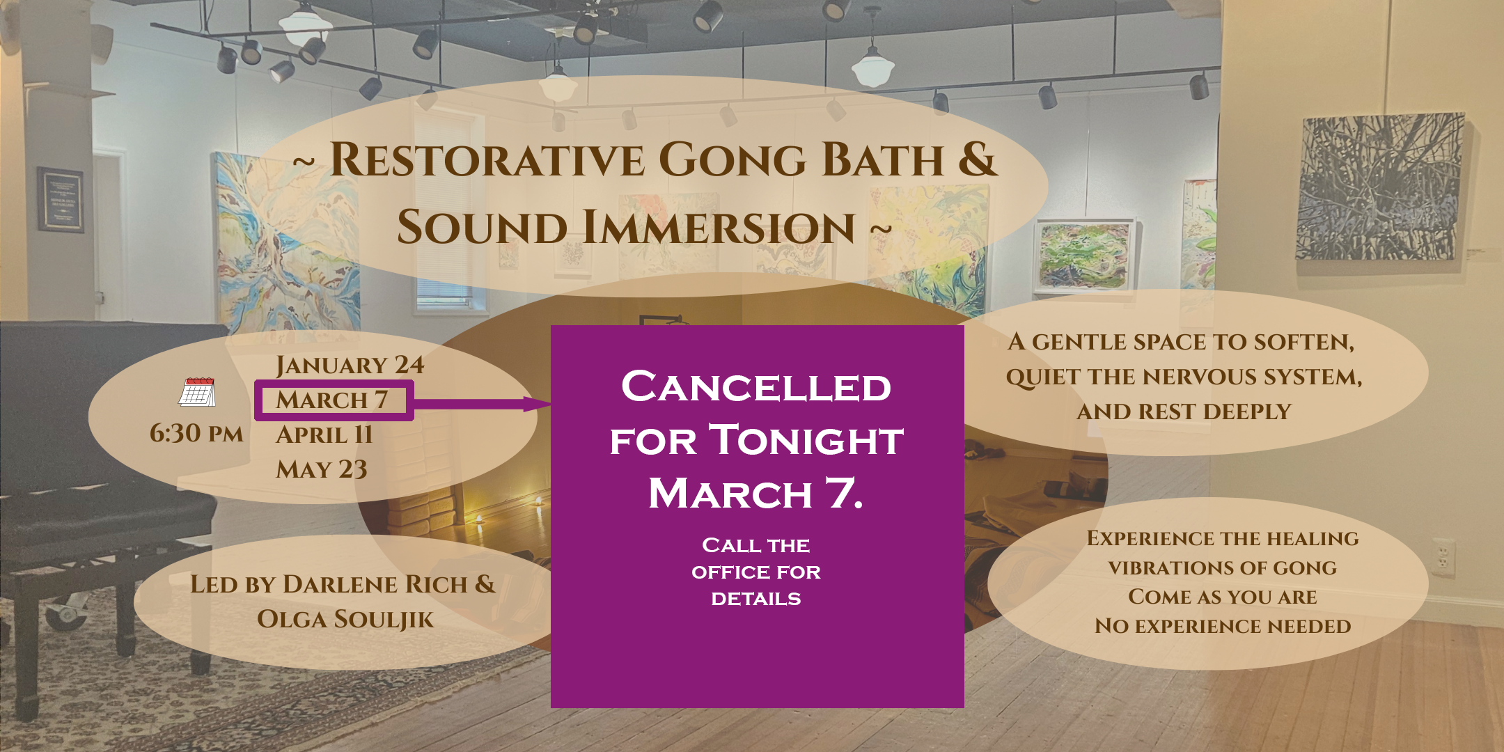 Olga cancelled<br />
