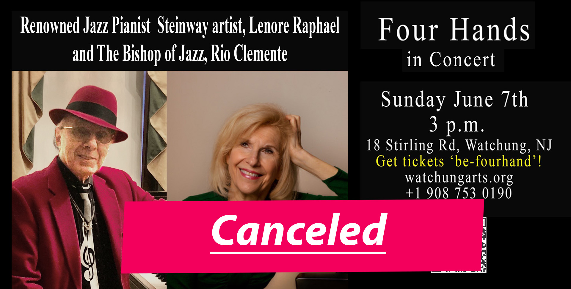 Rio Four Hands Canceled